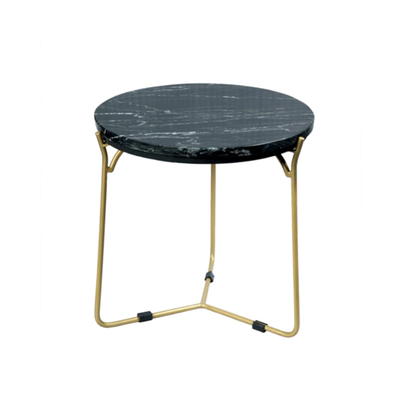 Salontafel Caly Black marble | 45 cm | Set van 2