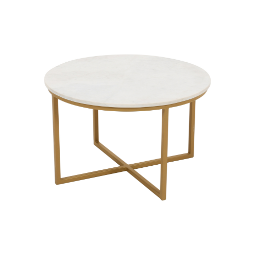 Salontafel Ryan White marble | 70 cm
