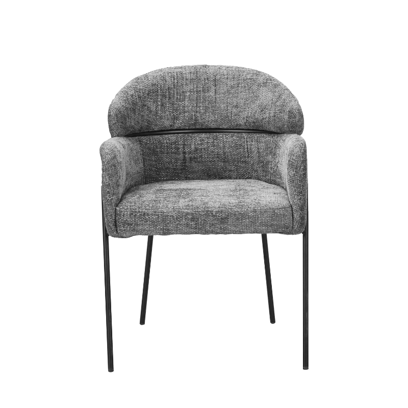 Eetkamerstoel Otis | Grey | Met armleuning