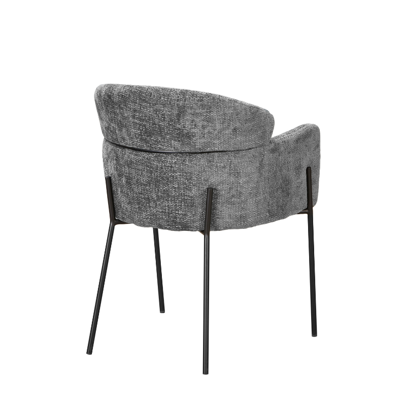 Eetkamerstoel Otis | Grey | Met armleuning