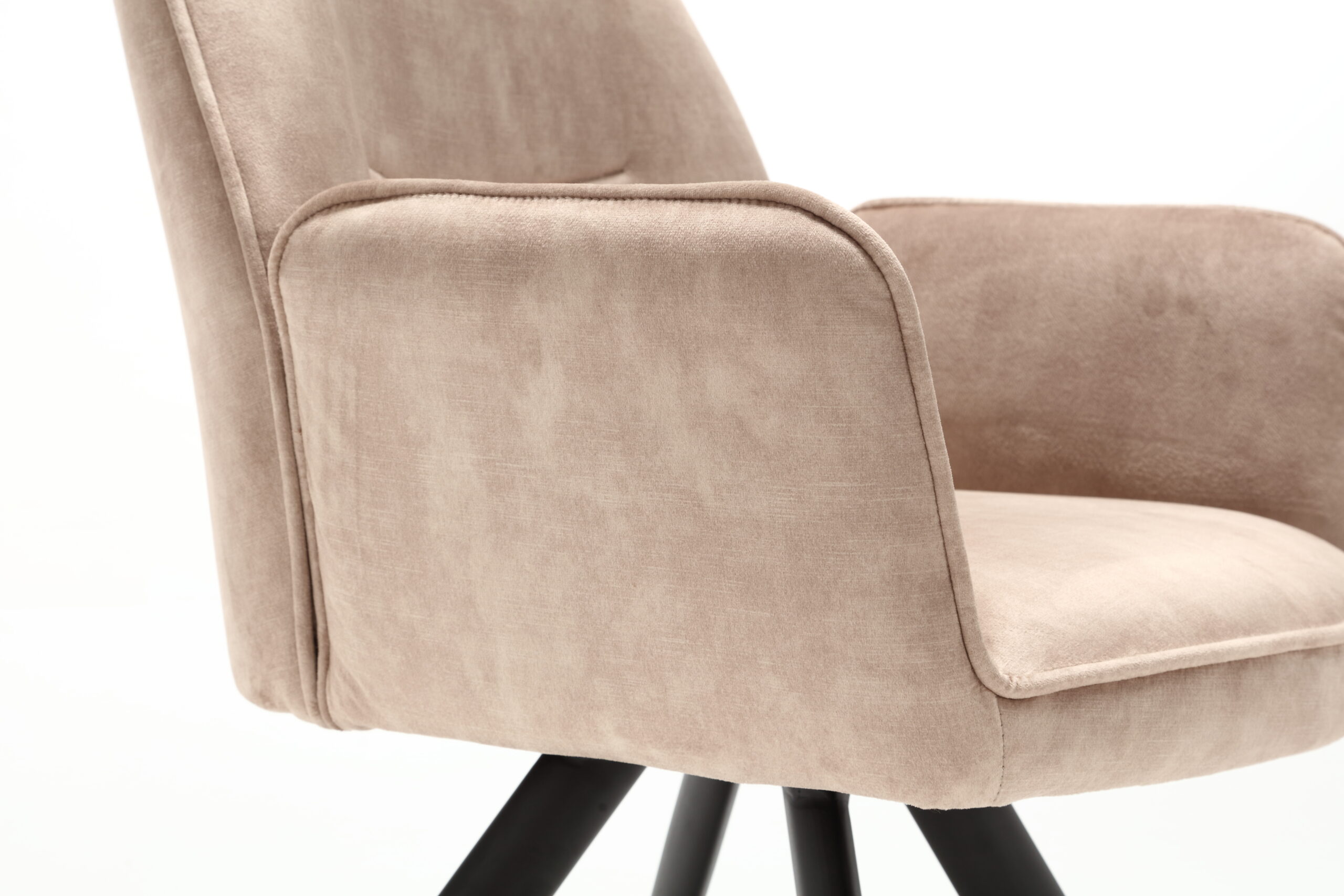 Eetkamerstoel Nova | Beige | Met armleuning