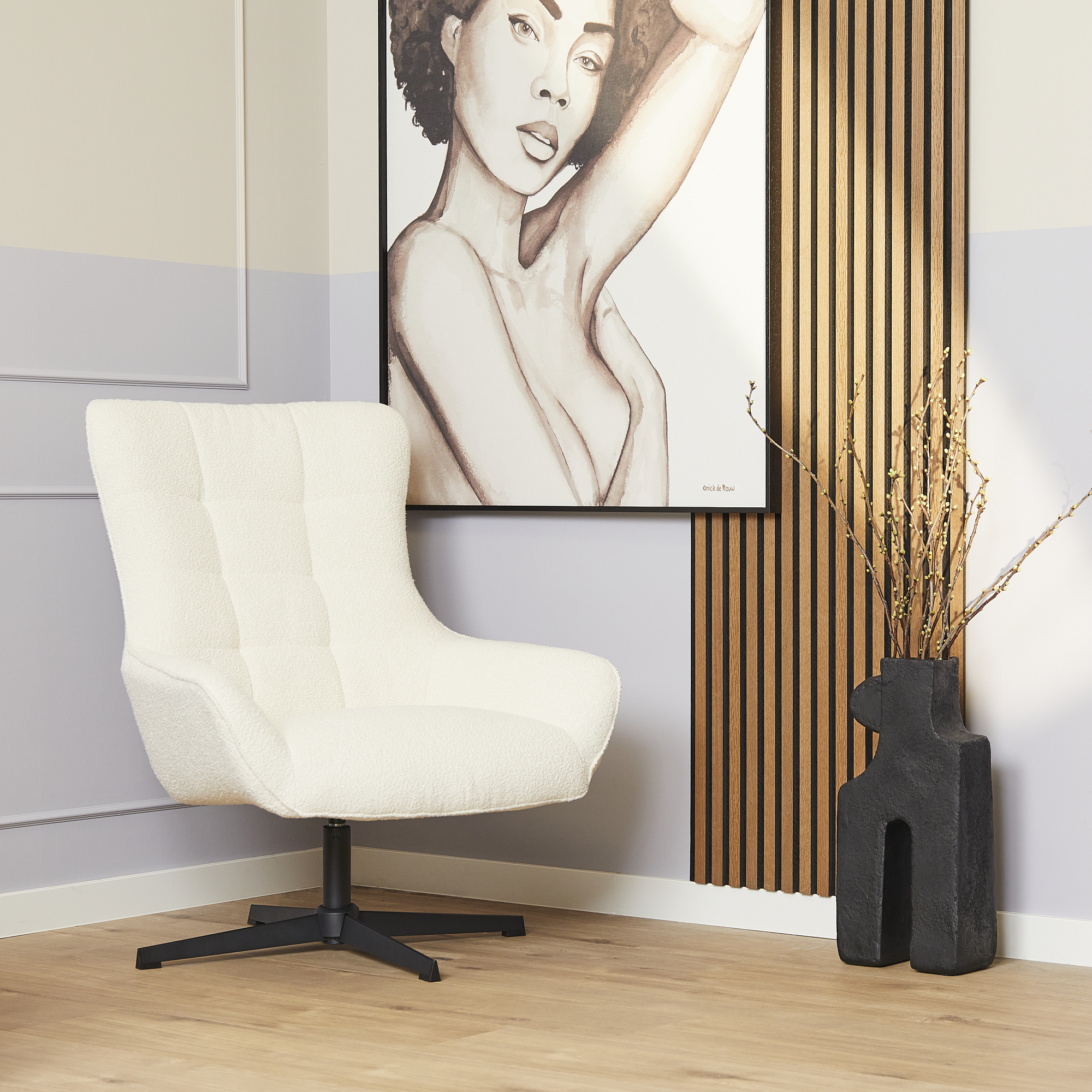Mangohout Fauteuil