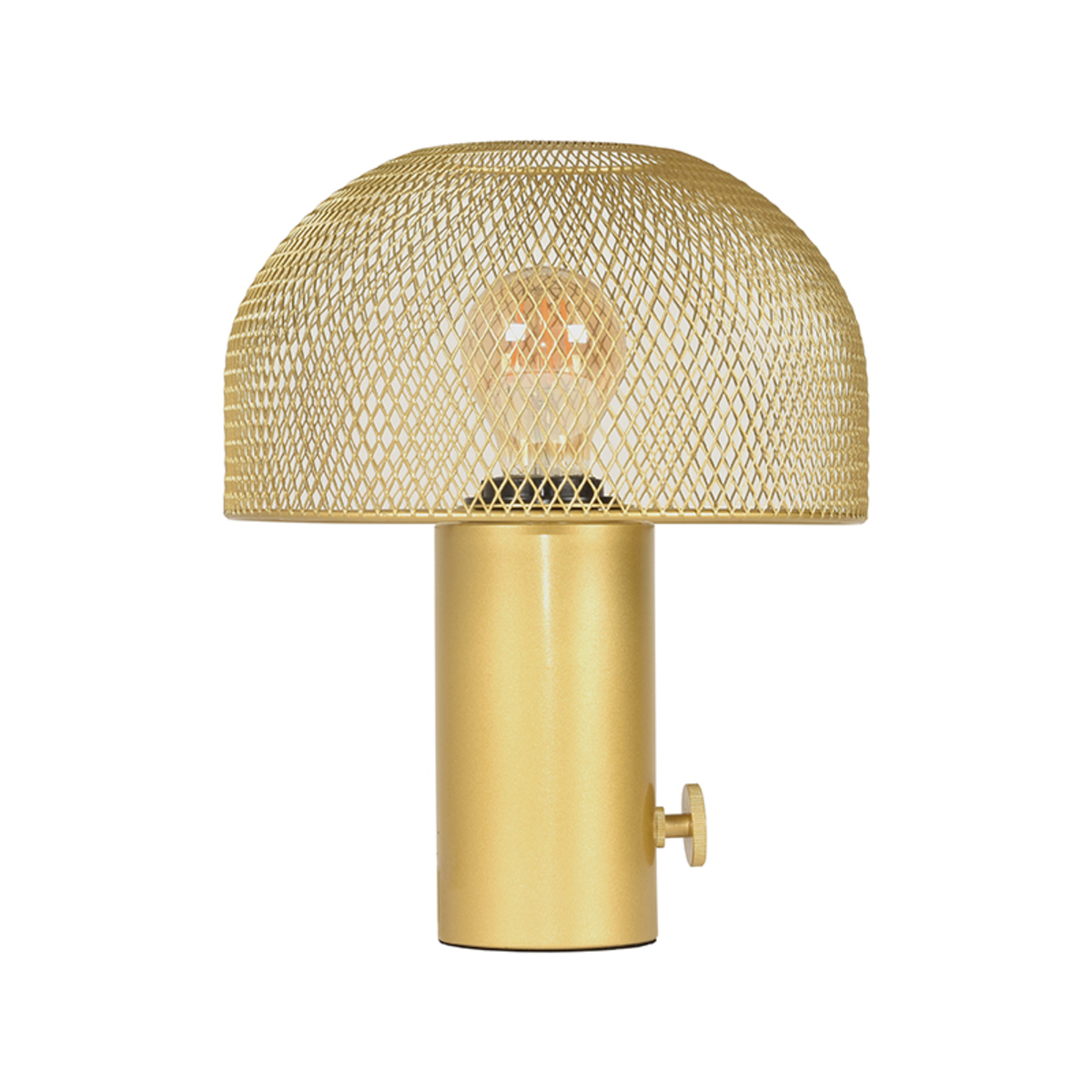 LABEL51 Tafellamp Fungo - Goud - Metaal - Tafellamp