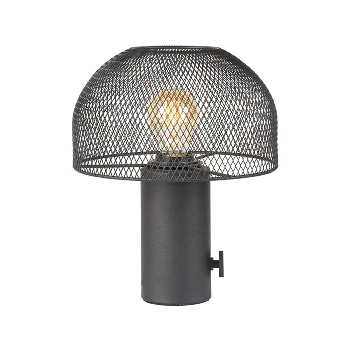 LABEL51 Tafellamp Fungo - Zwart - Metaal - Tafellamp