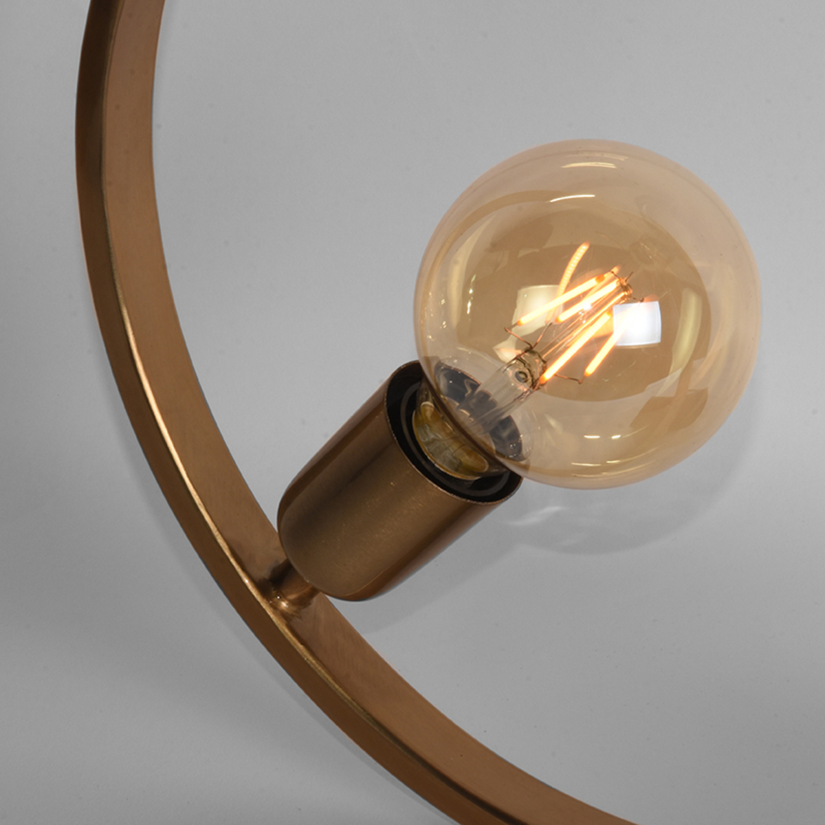 LABEL51 Tafellamp Ring - Antiek goud - Metaal - Tafellamp