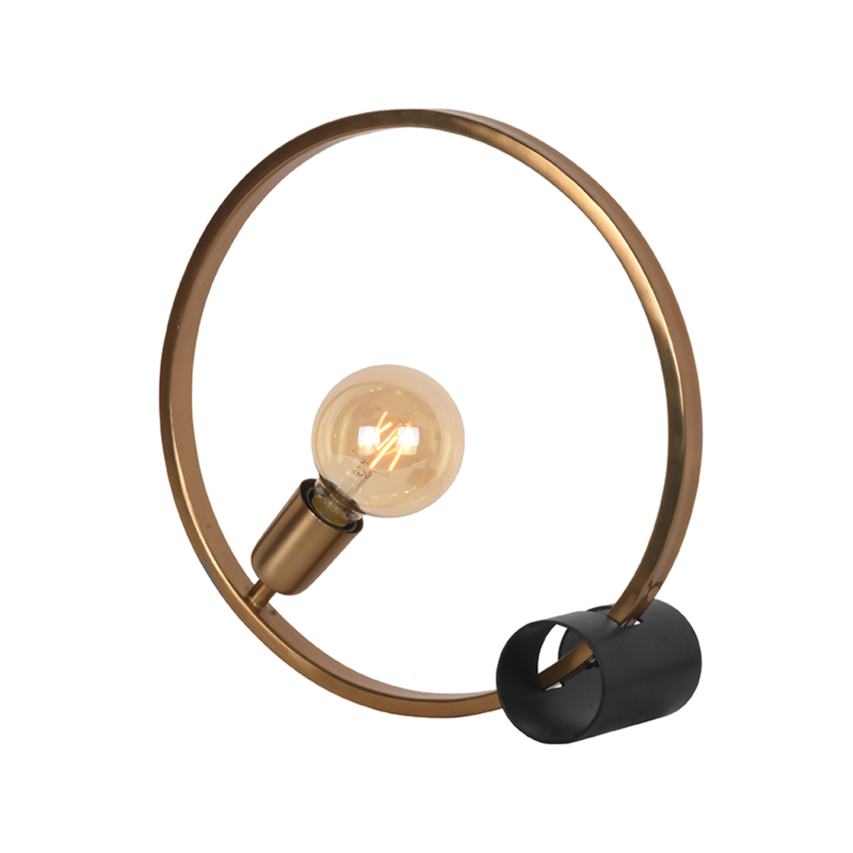 LABEL51 Tafellamp Ring - Antiek goud - Metaal - Tafellamp