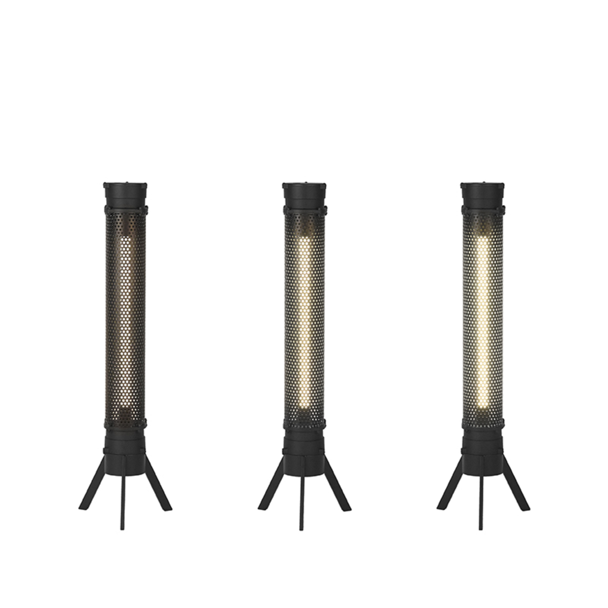 LABEL51 Tafellamp Tube - Zwart - Metaal