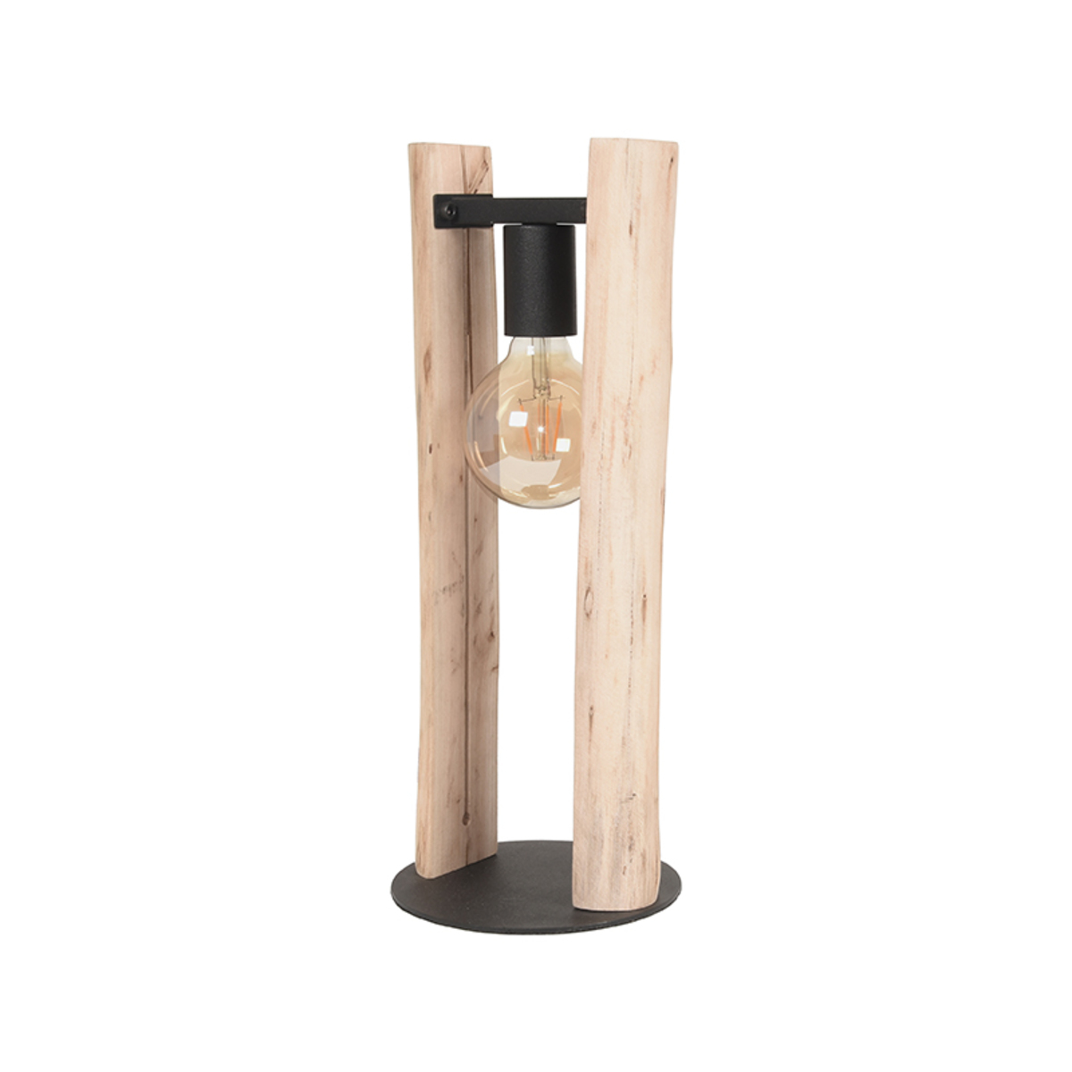 LABEL51 Tafellamp Woody - Naturel - Hout - Tafellamp