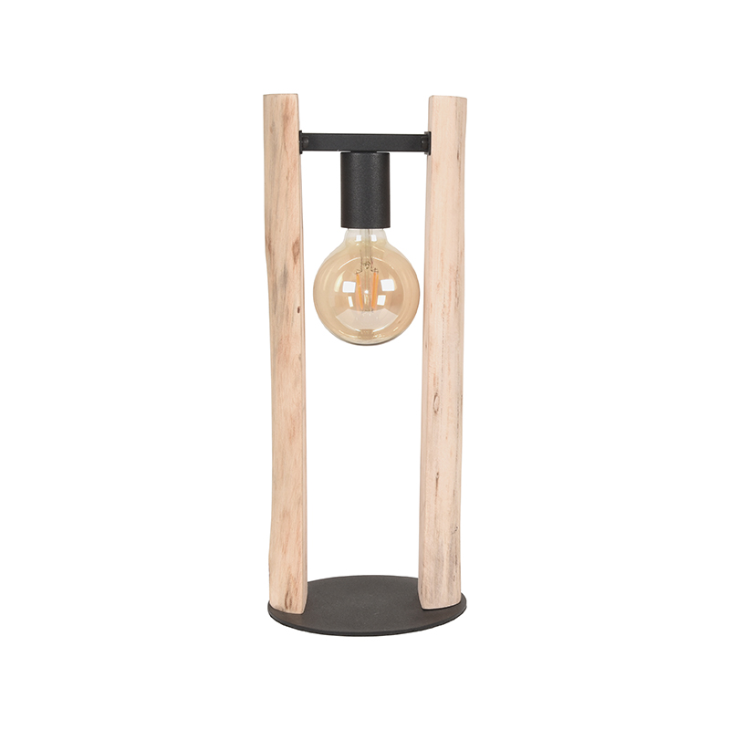 LABEL51 Tafellamp Woody - Naturel - Hout - Tafellamp