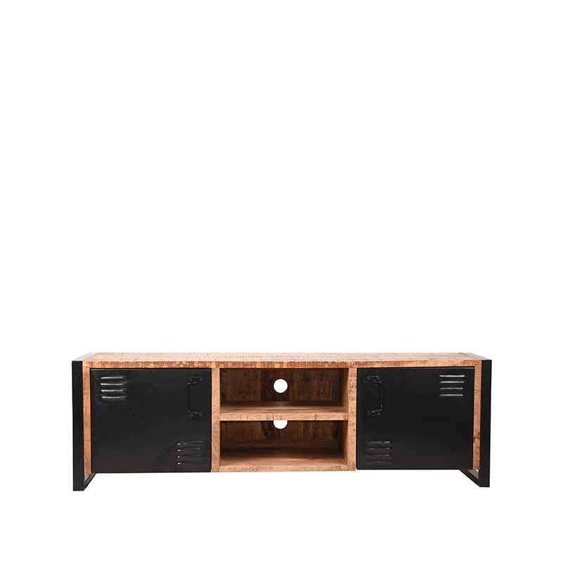 LABEL51 Tv-meubel Brussels - Rough - Mangohout - Tv-Meubel 160 cm
