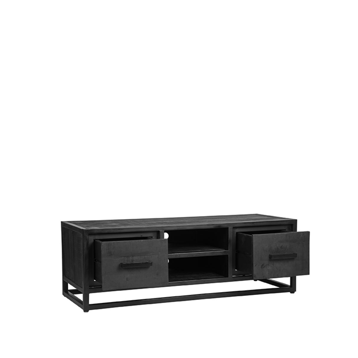 LABEL51 Tv-meubel Chili - Zwart - Mangohout - Tv-Meubel 120 cm