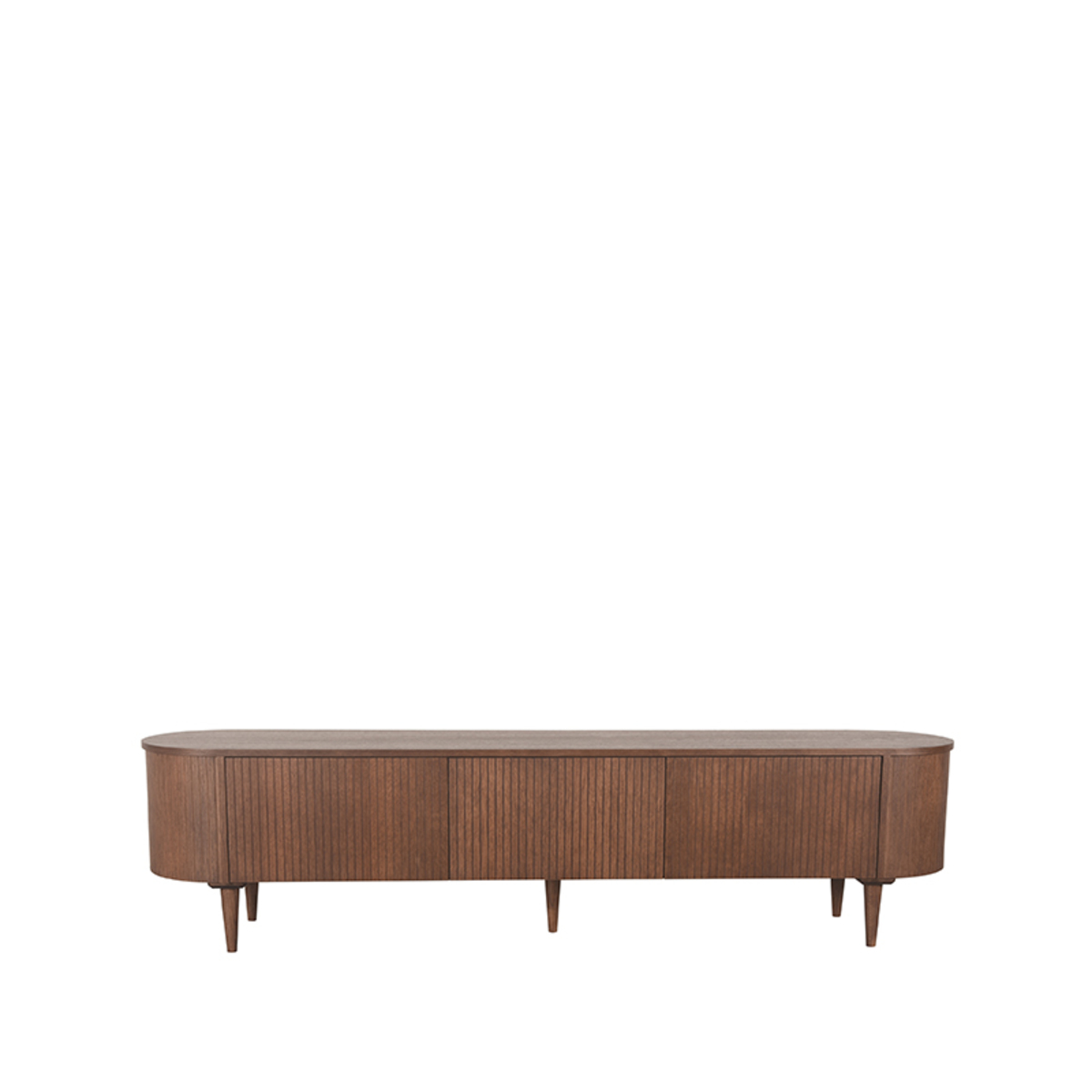 LABEL51 Tv-meubel Oliva - Walnoot - Eiken - Tv-Meubel 220 cm