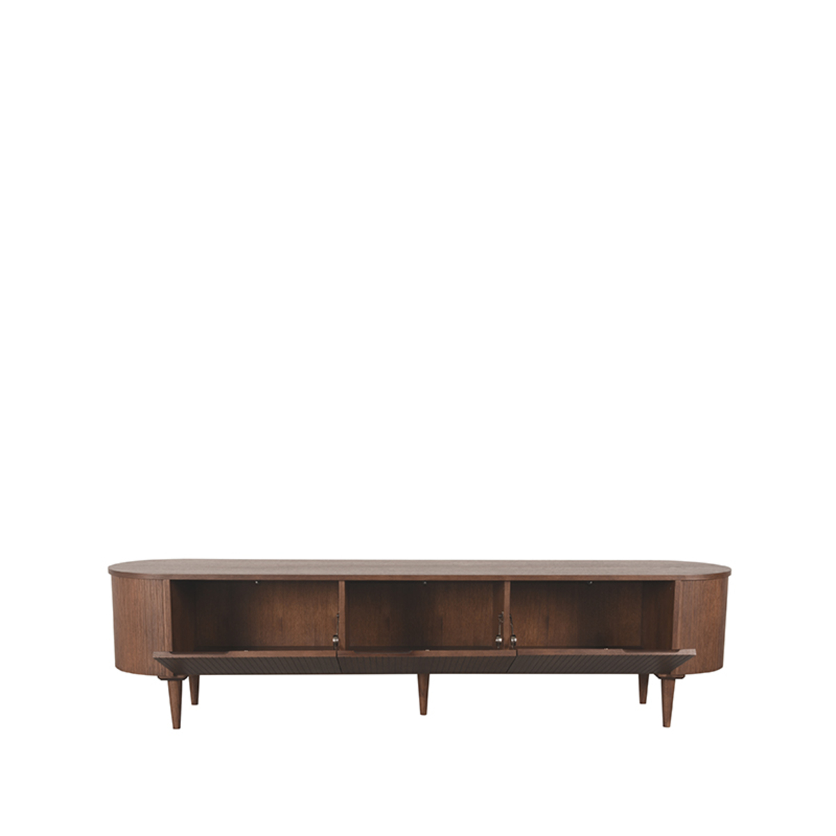 LABEL51 Tv-meubel Oliva - Walnoot - Eiken - Tv-Meubel 220 cm