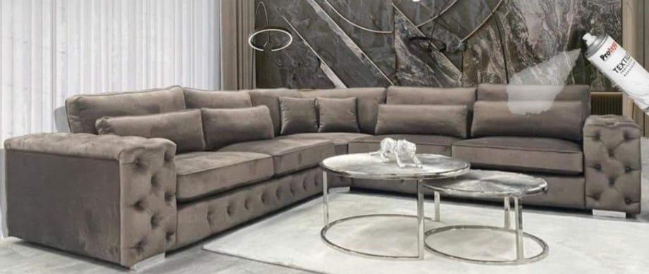 Hoekbank Victoria - Chesterfield 333 x 333 cm