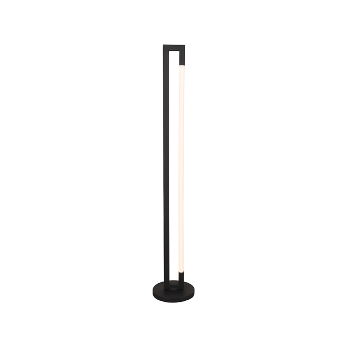 LABEL51 Vloerlamp Futuro - Zwart - Metaal - Vloerlamp