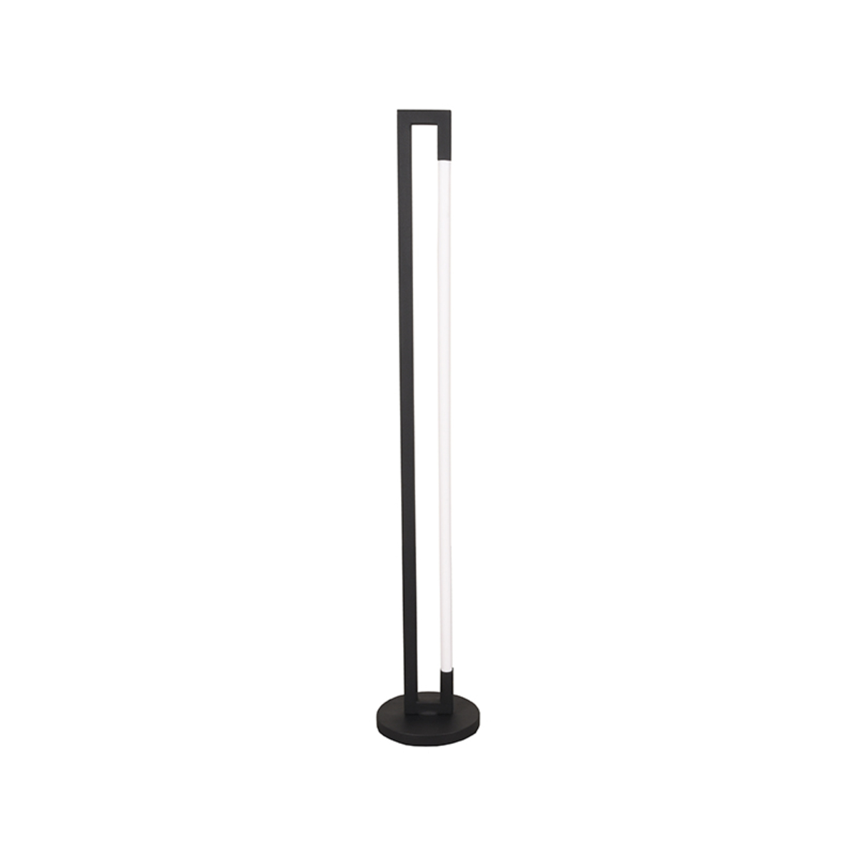 LABEL51 Vloerlamp Futuro - Zwart - Metaal - Vloerlamp